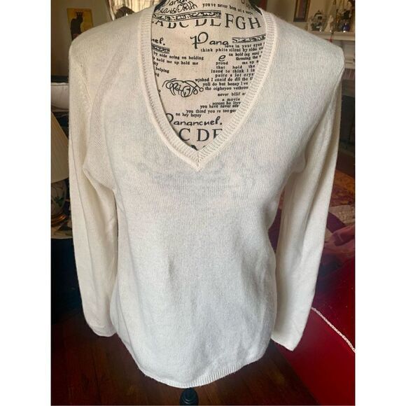 Charter Club Pure Cashmere Sweater - Picture 1 of 5